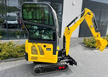 Nowa Minikoparka GG1100JC Gunter Grossmann kabina