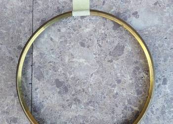 119 Mosiężna ramka frontu starego zegara 197mm