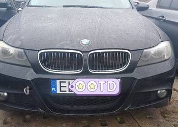 BMW e90 e91 LCI lift BLACK SAPPHIRE mpakiet maska zderzak błotnik lampy