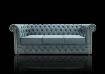 SOFA CHESTERFIELD NORMAL 3 OS. z funkcją spania codziennego
