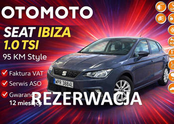 Seat Ibiza Style 2023 Salon Polska 1Właściciel Bezwypadkowy ASO SUPER STAN…