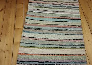 Chodnik ręcznie tkany na krośnie