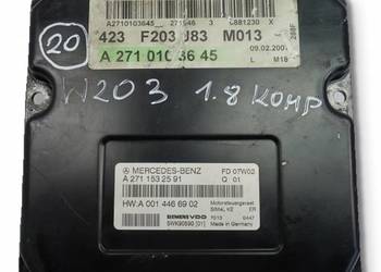 KOMPUTER Mercedes W203 1.8 kompresor SILNIKA A2710103645