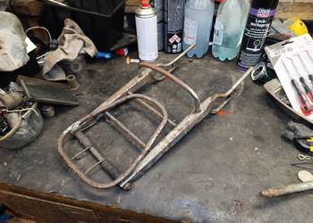 Bagażnik wsk 125 175 SHL Wfm tylny oryginał PRL