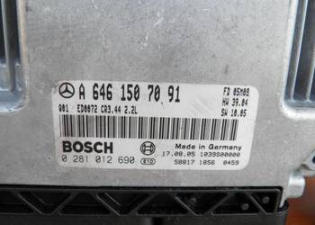 MERCEDES W211 2.2CDI STEROWNIK SILNIKA A6461507091 6461507091