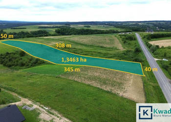 Działka Pruchnik Bieszczadzka 13463 metry