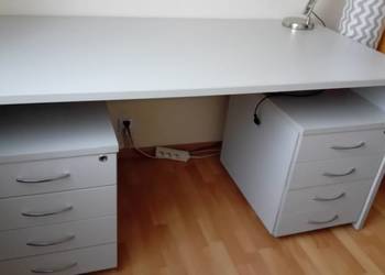 Biurko duze solidne 160cm x 80cm