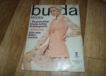 Burda moden 2/1970 + wykroje + instrukcja