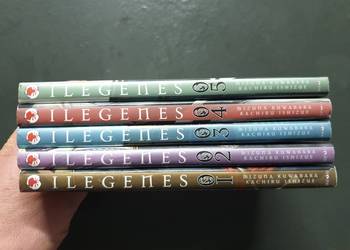 Ilegenes - zestaw 5 tomów - Manga