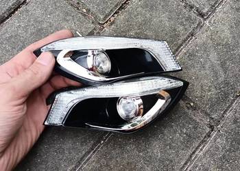Lampy przednie Mercedes cla 45 na akumulator dla dzieci