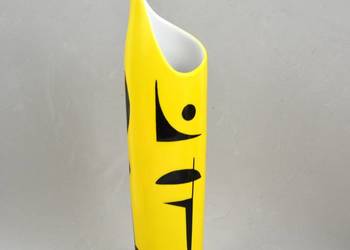 New Look Wazon a'la Picasso Zsolnay Török Janos Węgry lata 60-te wys.27cm