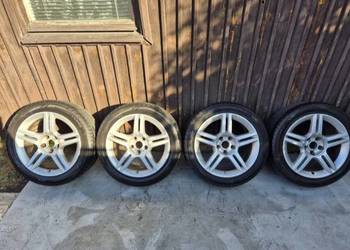 KOŁA AUDI OEM 5x112 17x7,5J 8E060_1025AS Opony Letnie NOKIAN 235/45/17 2022