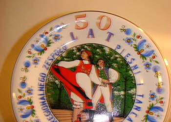 50 Lat Zespołu Pieśni i Tańca "Kaszuby" talerz Lubiana