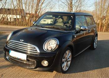 Mini Clubman 1,6D NAVI, SKÓRY, PANORAMA DACH. ORYG.LAKIER, ALU 17'' NIEMCY