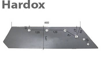 Lemiesz 18 cali HARDOX 930781221/P części do pługa POTTINGER