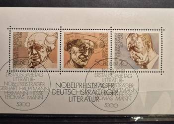 znaczek pocztowy Niemcy 1978,blok 16,Mi.959-61