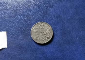 Stare monety 1 cent 1942 Holandia