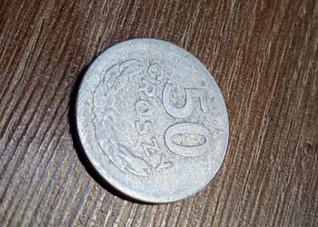 Sprzedam szoste 50 gr 1957 r bzm