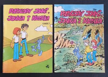 Przygody Jonki, Jonka i Kleksa - cz. I i II - komplet