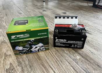 Akumulator motocyklowy GROM GTZ10S-BS YTZ10S-BS 12V 8.6Ah 16