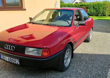 Sprzedam zadbane audi 80 B3 z silnikiem 1.8s przebieg 98900km