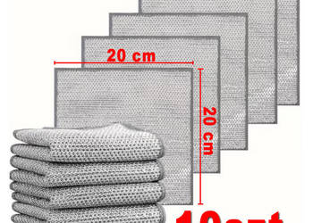 10szt. ściereczki do zmywania czyszczenia nie rysujące