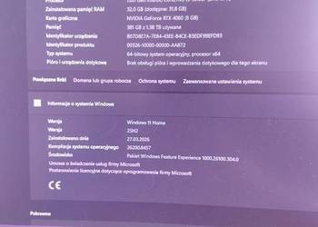 Komputer Gamingowy RTX 4060 8GB | 32GB RAM | i3-13gen | ARGB
