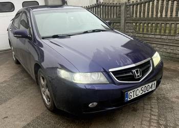 Honda Accord VII sedan uszkodzony tył