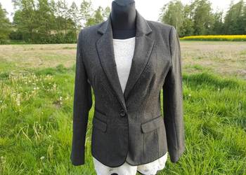 F&F marynarka w drobna kratkę 40 L