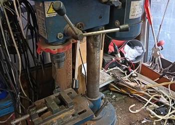 Wiertarka stołowa DEDRA stara produkcja + imadło