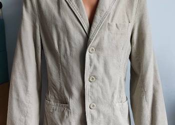 Marynarka sztruksowa Carry męska beżowa