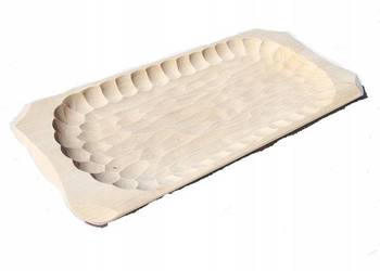 DREWNIANE KORYTKO taca niecka dzieża 35x 17 cm