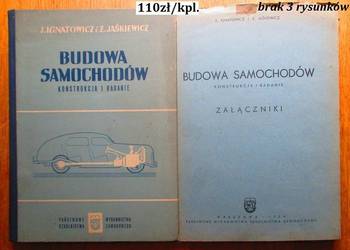 Budowa samochodów - konstrukcja i badanie/Ignatowicz