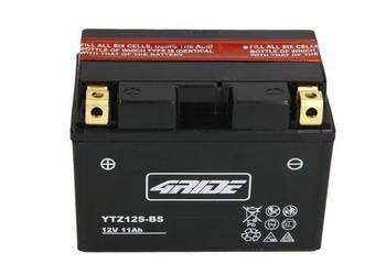 Akumulator motocyklowy 4 RIDE YTZ12S-BS 12V 11Ah 210A (AGM, Lewy+)