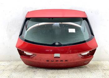 KLAPA TYŁ SEAT LEON III Hatchback Cervena hot chilli metaliza