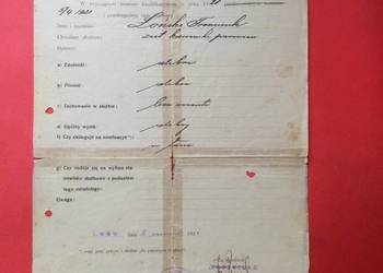 ( 770 ) Lwów, Opinia Służbowa Łoński