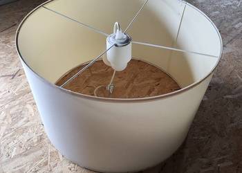 Lampa wisząca biała duża