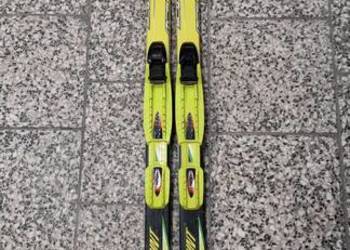 Narty biegowe FISCHER RCS 140 cm + wiązania NNN
