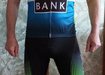 Ale Italia spodenki rowerowe kolarskie na szelkch męskie L