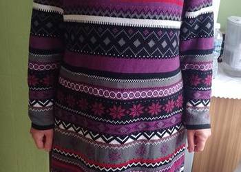(42/44)Ekskluzywna sukienka Dzianinowa z golfem z Londynu, Golf sweter