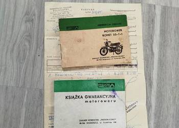Instrukcja obsługi i książka serwisowa rachunek  Romet 50t1 ogar