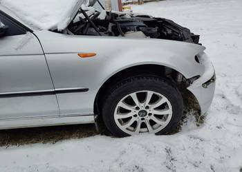 Bmw e46 sedan Lift błotnik przedni prawy srebrny titansilber bez rdzy