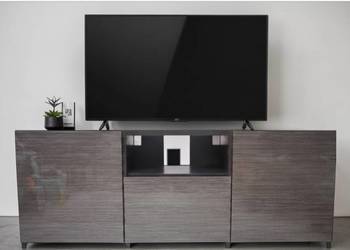 Okazja komoda -szafka pod TV piękne fronty BESTA z IKEA,