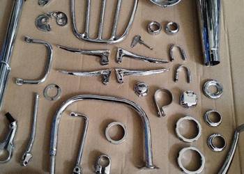 Komar Romet Ogar Motorynka WSK Wfm chromowanie