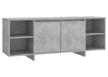 Szafka pod TV szarość betonu 130x35x50 cm WM-809588