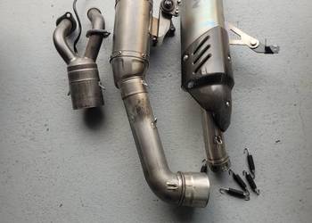 YAMAHA R7 OEM 22-26 TŁUMIK WYDECH KOLEKTORY OSŁONA SONDA