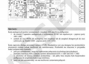 centrala Slican CXS2CO2AB 4x linia analogowa CXS0424 gsm voip karty