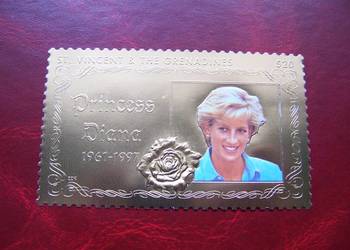 St. Vincent 1998 MNH Śmierć Księżnej Diany