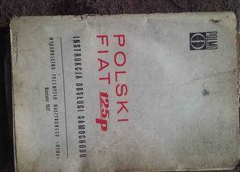 Książka obsługi Fiata125p