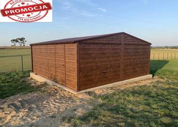 Garaże blaszane 6x5,6x6,6x5,8 oraz inne wymiary Producent
